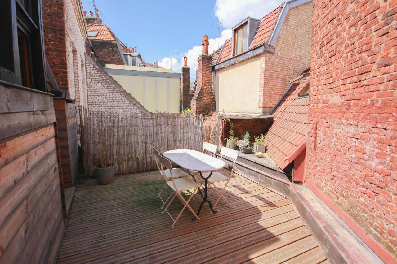 Old Lille - Superb Loft-Type Terrace! Zewnętrze zdjęcie
